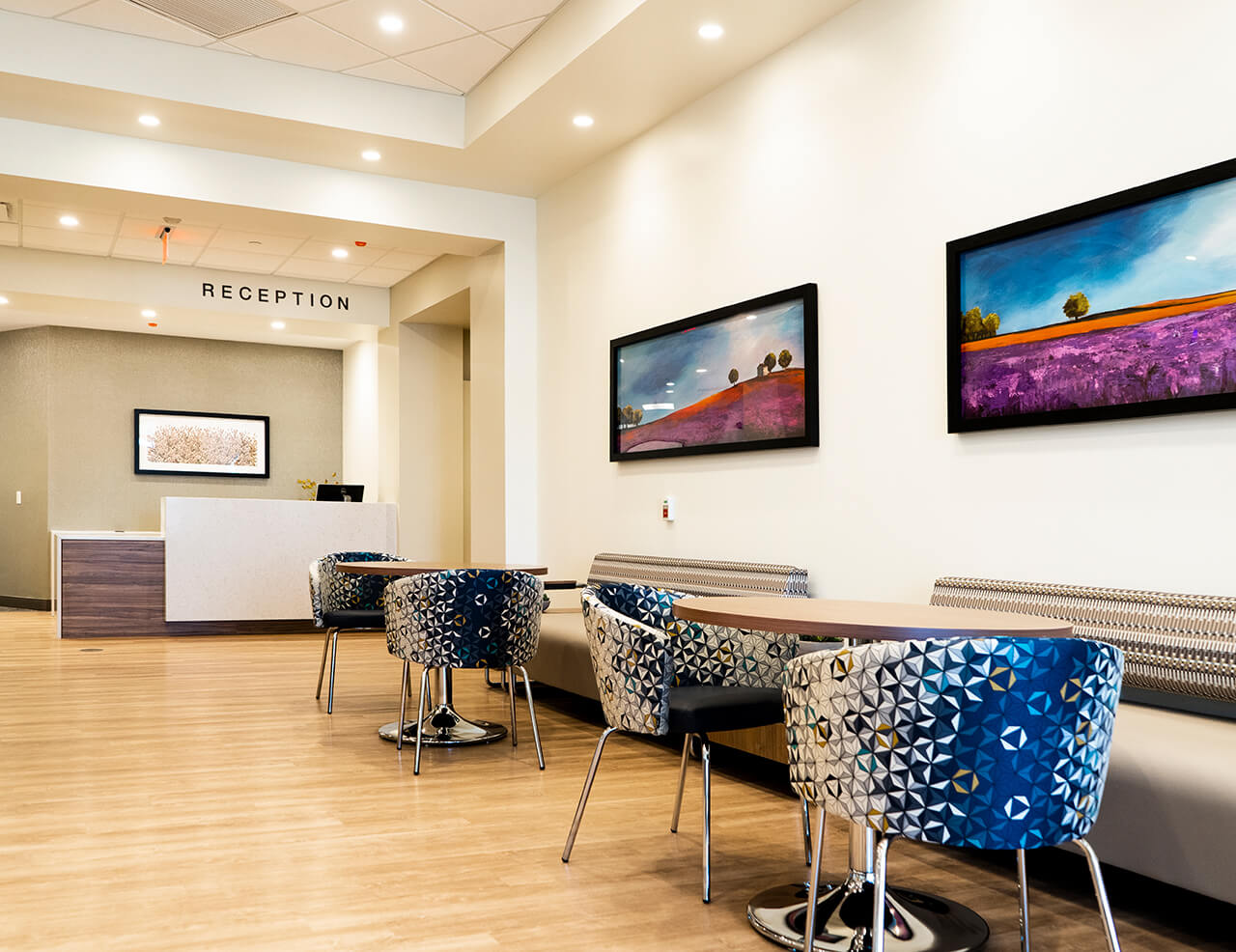 TLC Reception Seating Area