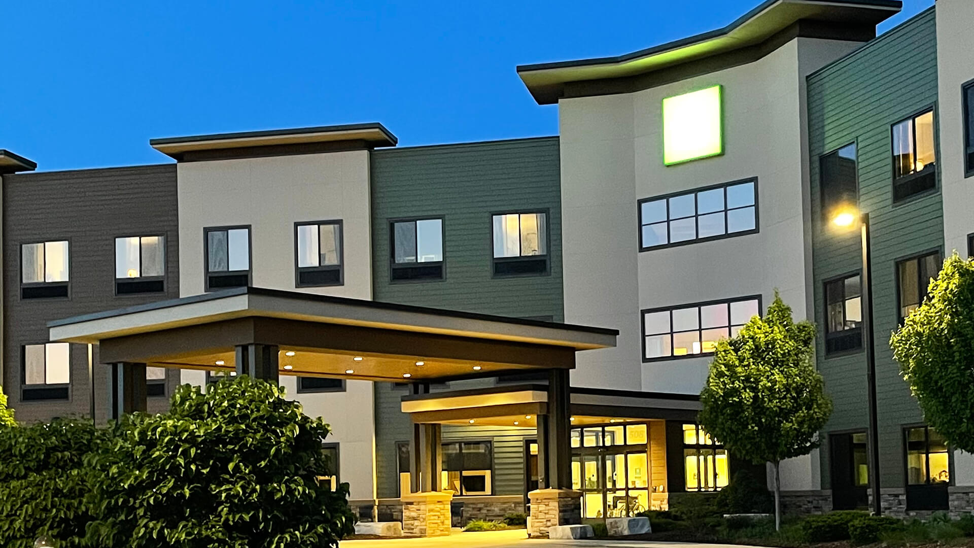 Exterior shot of TLC