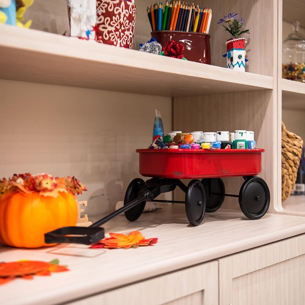 TLC Craft Center Shelving