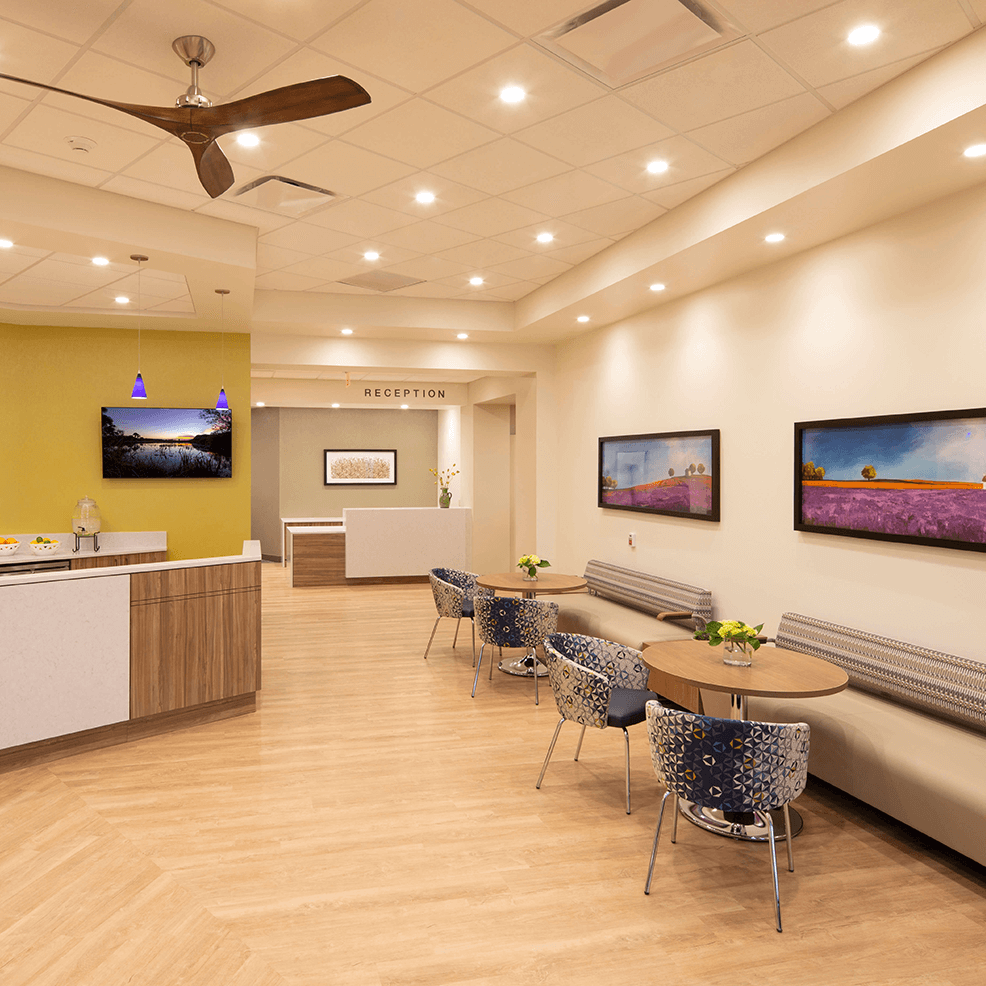 TLC Bistro sitting area