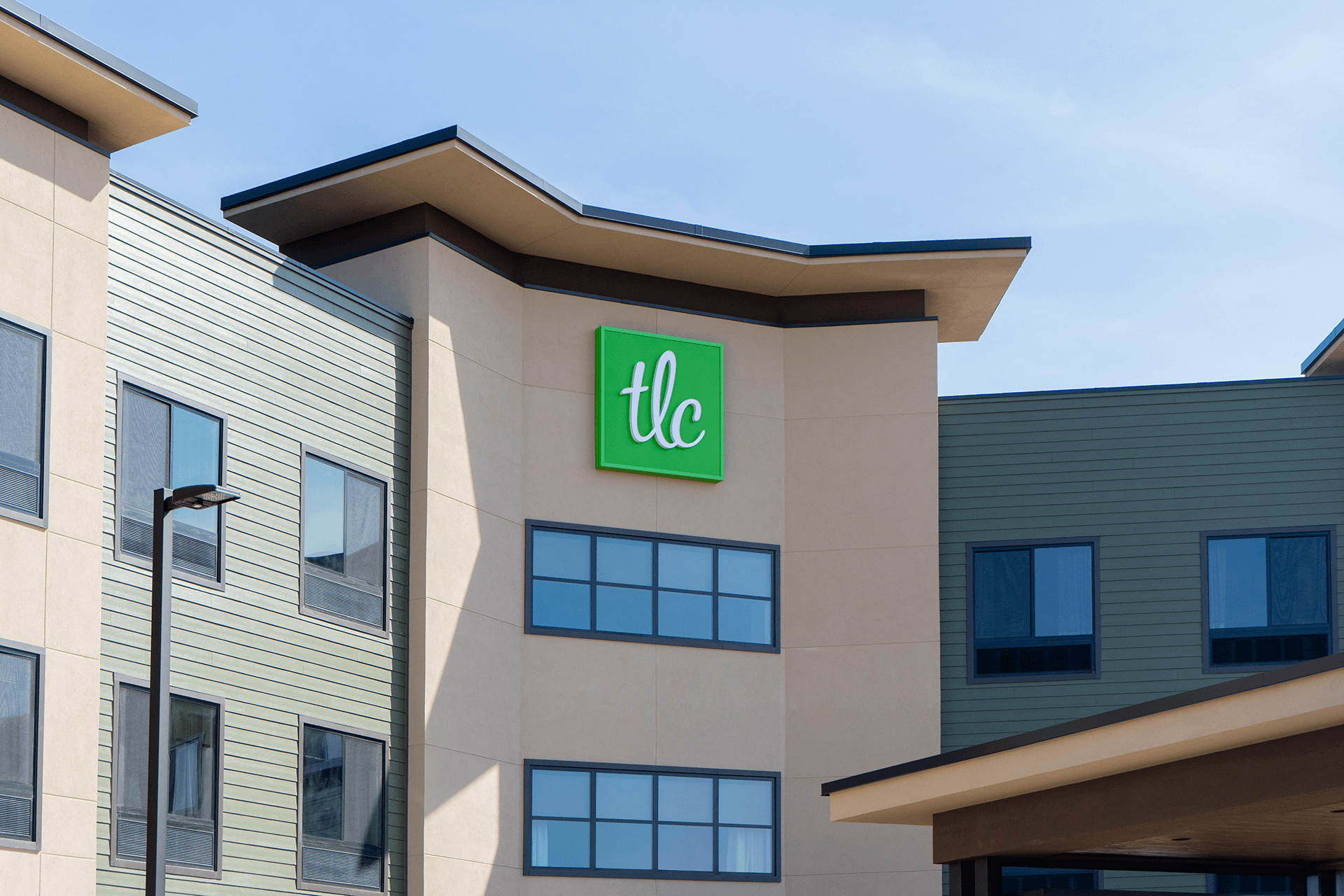 Photo of the exterior of the TLC facilities